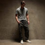 Sueded Jersey Polo in String Pigment | James Perse Los Angeles