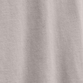 Sueded Jersey Polo in Silver Pigment | James Perse Los Angeles