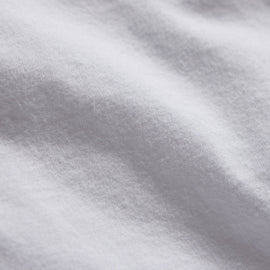 Sueded Jersey Polo in White | James Perse Los Angeles