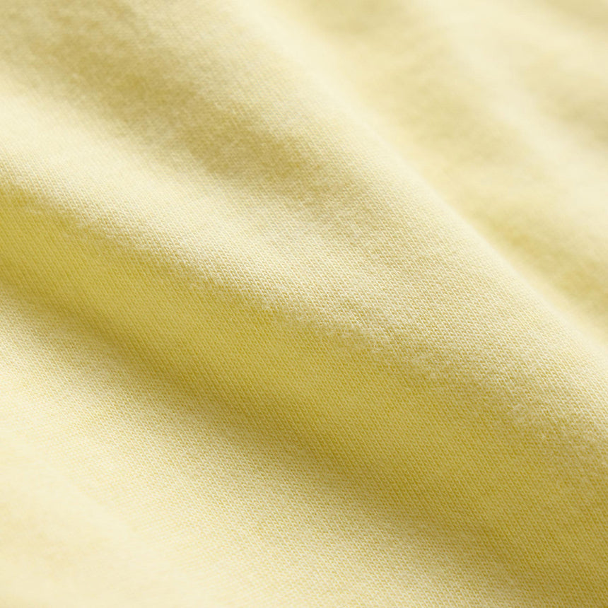 Sueded Jersey Polo in Yellow Cake Pigment | James Perse Los Angeles