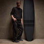 Cotton Hemp Flight Pant in Black | James Perse Los Angeles