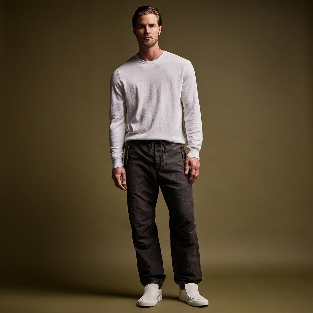 Textured Flight Pant in Magma Pigment | James Perse Los Angeles