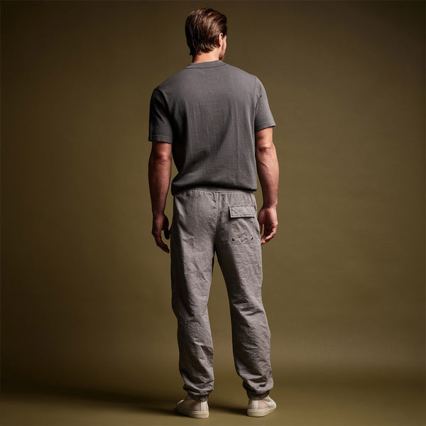 Textured Flight Pant in Silver Grey Pigment