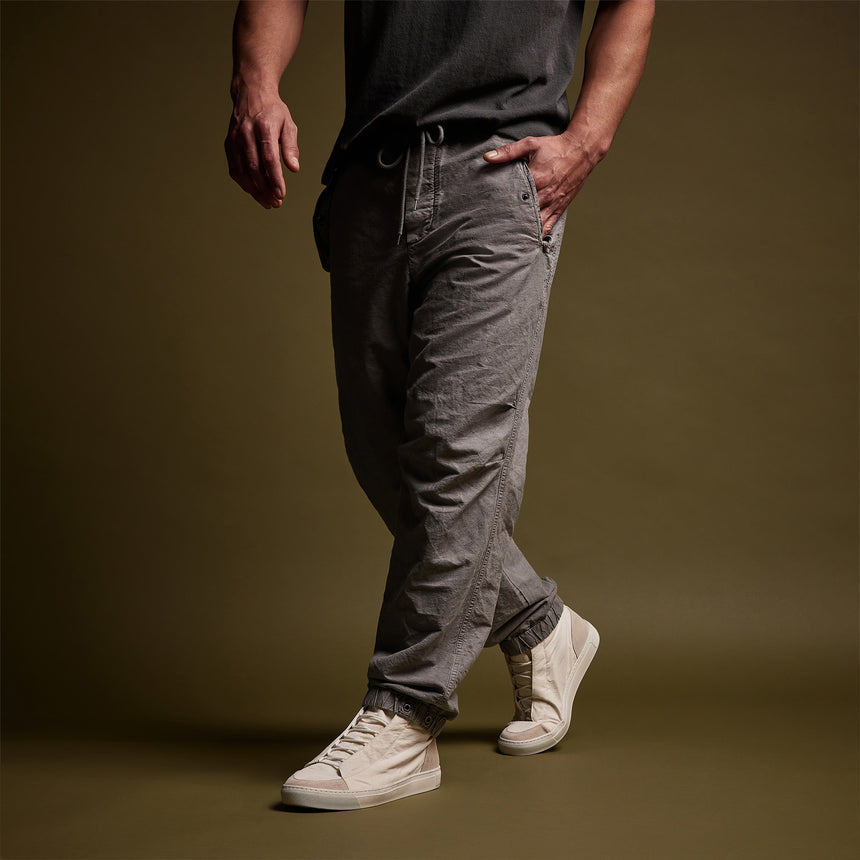Textured Flight Pant in Silver Grey Pigment