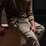 Cotton Hemp Flight Pant in Toast Pigment | James Perse Los Angeles