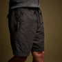 Textured Cotton Hemp Short in Magma Pigment | James Perse Los Angeles