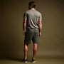 Textured Cotton Hemp Short in Palm Pigment | James Perse Los Angeles