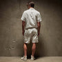 Relaxed Fit Hemp Cotton Short in White | James Perse Los Angeles