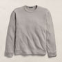 Cotton Cashmere Sweatshirt in Fog | James Perse Los Angeles