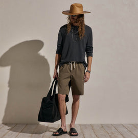 Cotton Cashmere Sweatshirt in Magma | James Perse Los Angeles