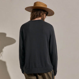 Cotton Cashmere Sweatshirt in Magma | James Perse Los Angeles
