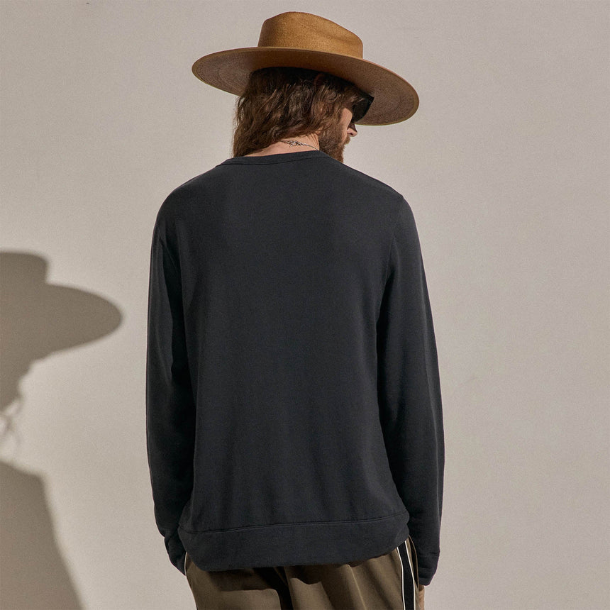 Cotton Cashmere Sweatshirt in Magma | James Perse Los Angeles