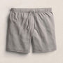 Cotton Cashmere Sweat Short in Fog | James Perse Los Angeles