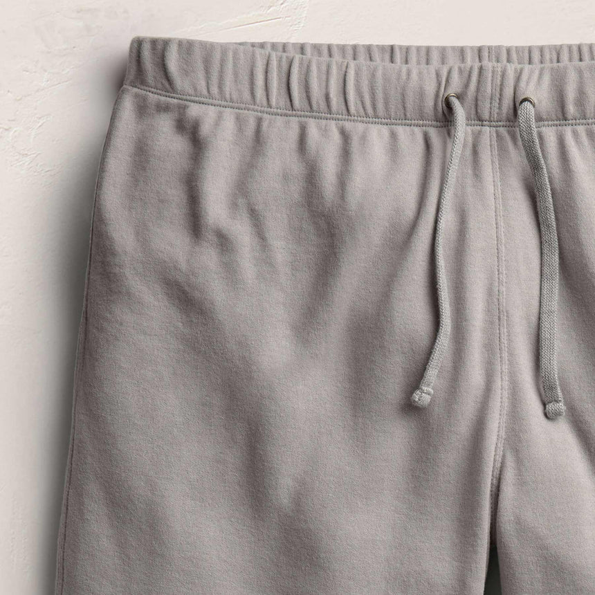 Cotton Cashmere Sweat Short in Fog | James Perse Los Angeles
