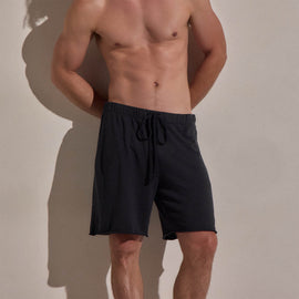 Cotton Cashmere Sweat Short in Magma | James Perse Los Angeles