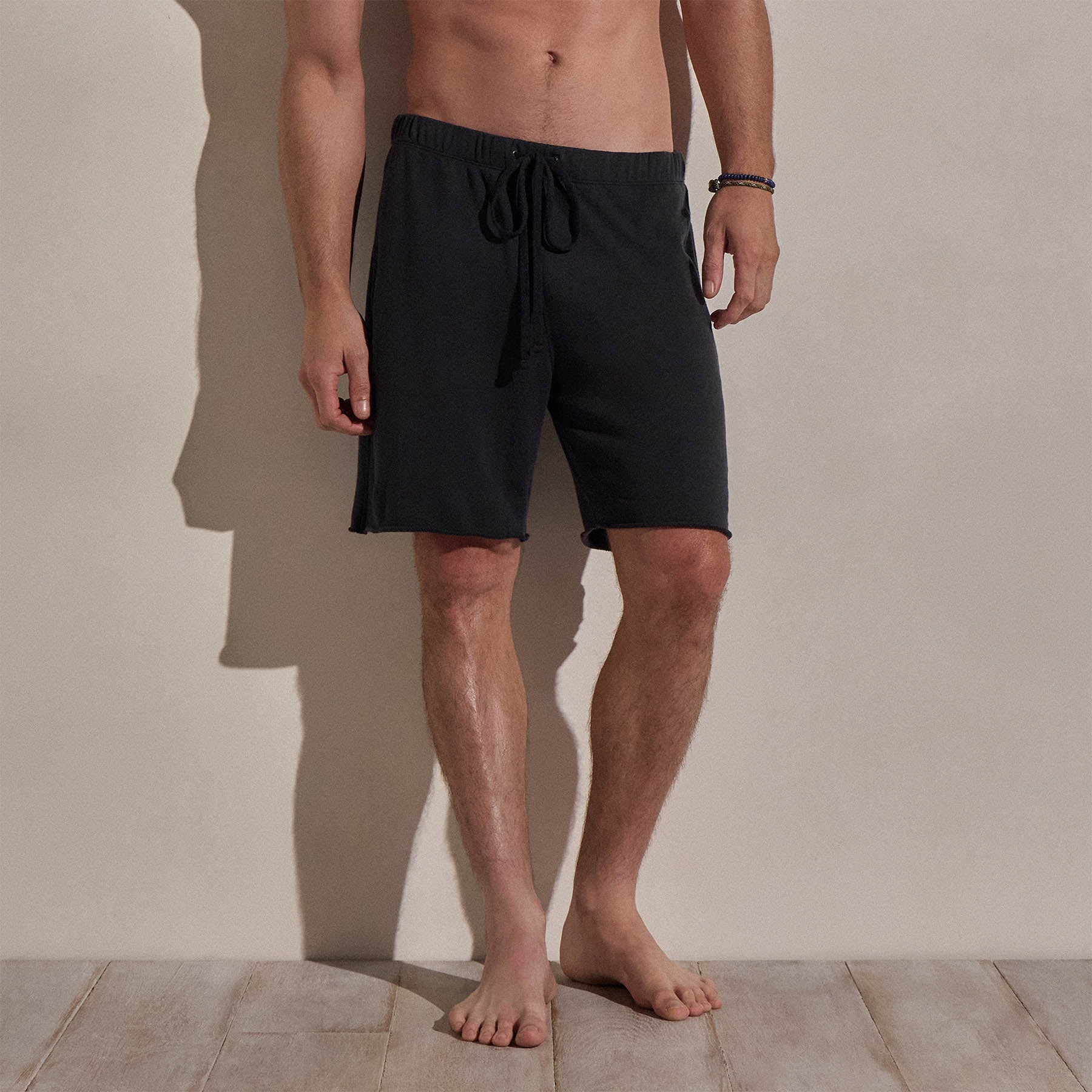 Cotton Cashmere Sweat Short in Magma | James Perse Los Angeles