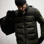 Luxury Down Front Zip Sweater in Sierra | James Perse Los Angeles
