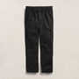 Elevated Cotton Twill Drawstring Trouser in Black | James Perse Los Angeles