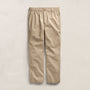 Elevated Cotton Twill Drawstring Trouser in Light Khaki | James Perse Los Angeles