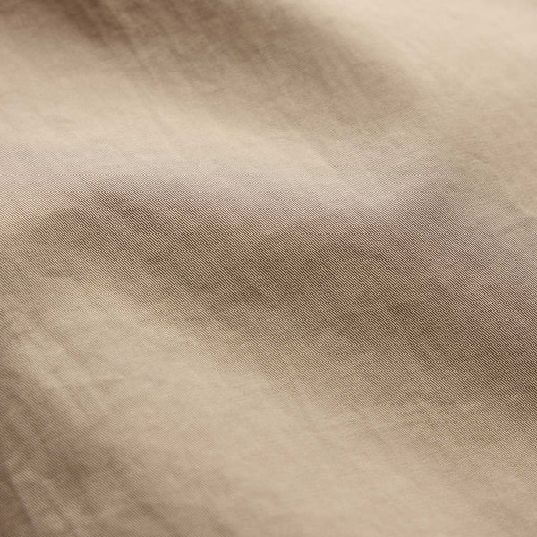 Elevated Cotton Twill Drawstring Trouser in Light Khaki | James Perse Los Angeles