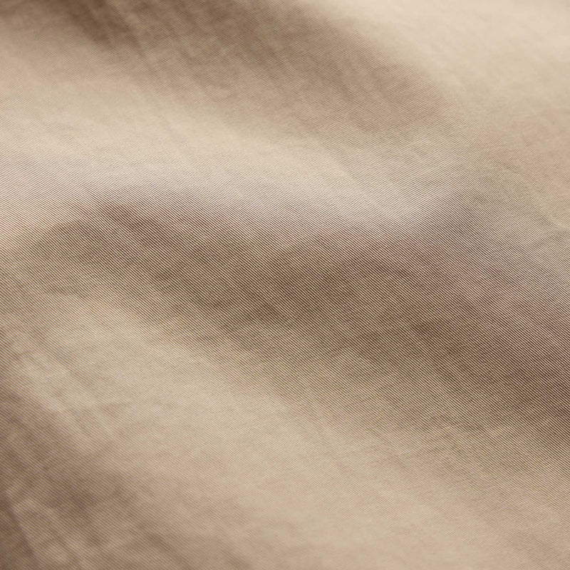 Elevated Cotton Twill Drawstring Trouser in Light Khaki | James Perse Los Angeles