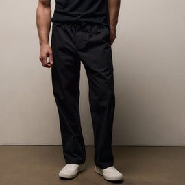 Fine Cotton Twill Patch Pocket Pant In Black | James Perse Los Angeles