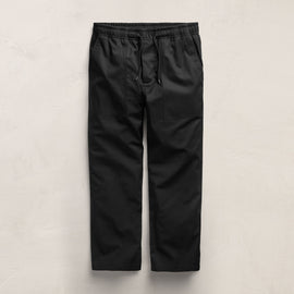 Fine Cotton Twill Patch Pocket Pant in Black | James Perse Los Angeles