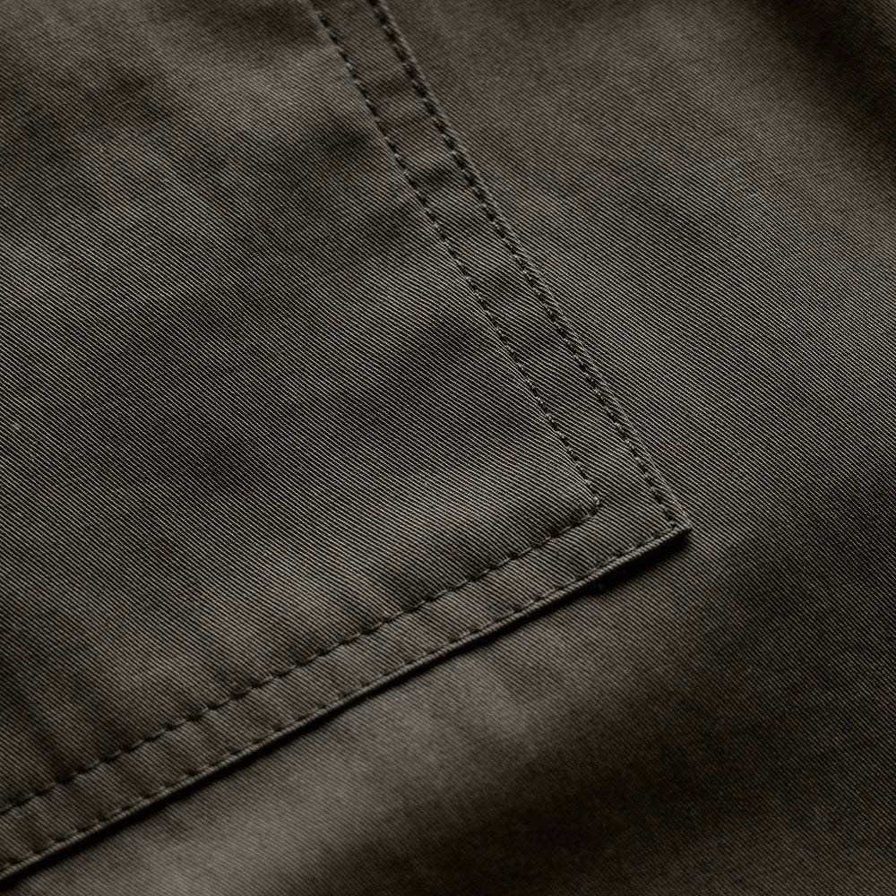 Fine Cotton Twill Patch Pocket Pant in Dark Olive | James Perse Los Angeles