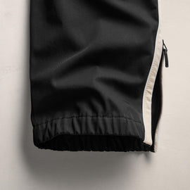 Elevated Cotton Twill Track Pant in Black/Latte/White | James Perse Los Angeles