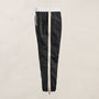 Elevated Cotton Twill Track Pant in Black/Latte/White | James Perse Los Angeles
