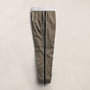 Elevated Cotton Twill Track Pant in Light Olive/Black/White | James Perse Los Angeles