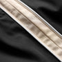 Elevated Cotton Twill Track Short in Black/Latte/White | James Perse Los Angeles