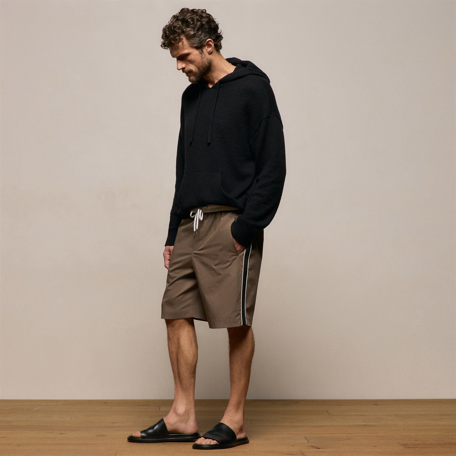 Elevated Cotton Twill Track Short from James Perse - $495