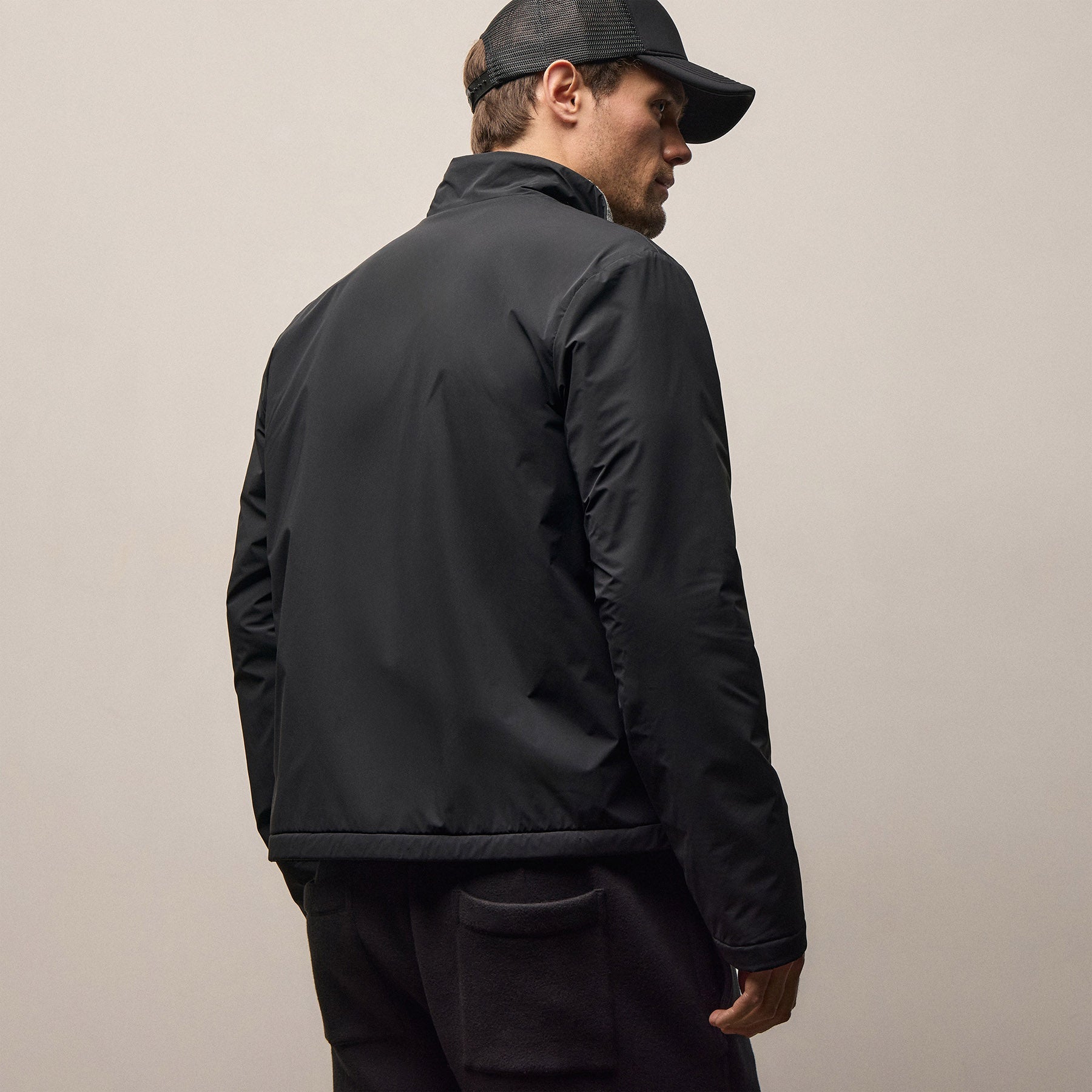 Stretch Sport Jacket - Black | James Perse Los Angeles