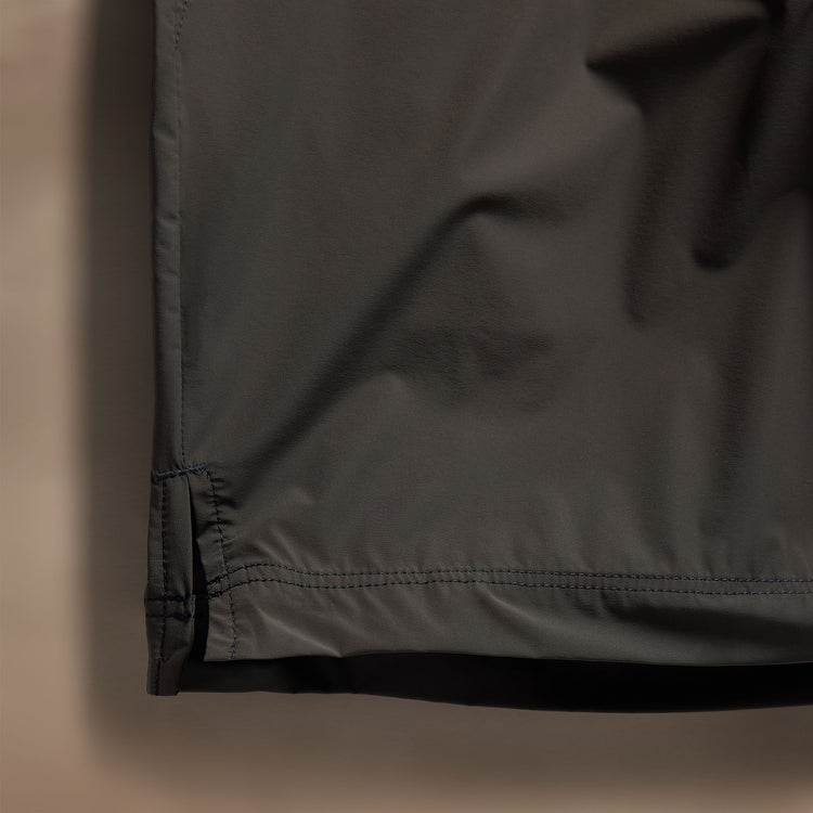 Technical Stretch Nylon Split Hem Boardshort in Hemlock | James Perse Los Angeles