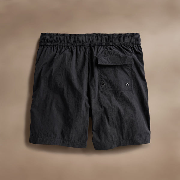 Palm Embroidery Shorts in Black | James Perse Los Angeles