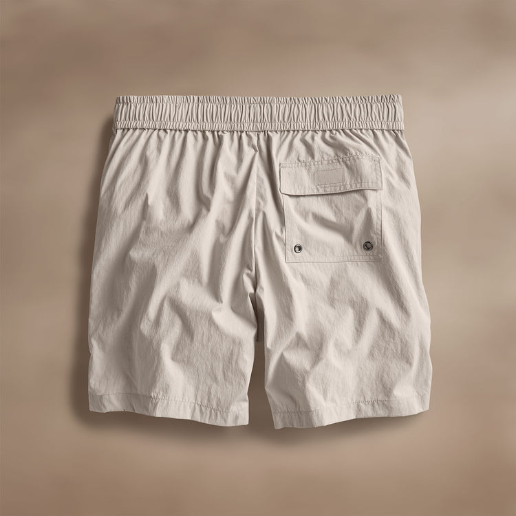Palm Embroidery Shorts in Salt | James Perse Los Angeles
