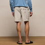 Palm Embroidered Boardshort in Salt | James Perse Los Angeles
