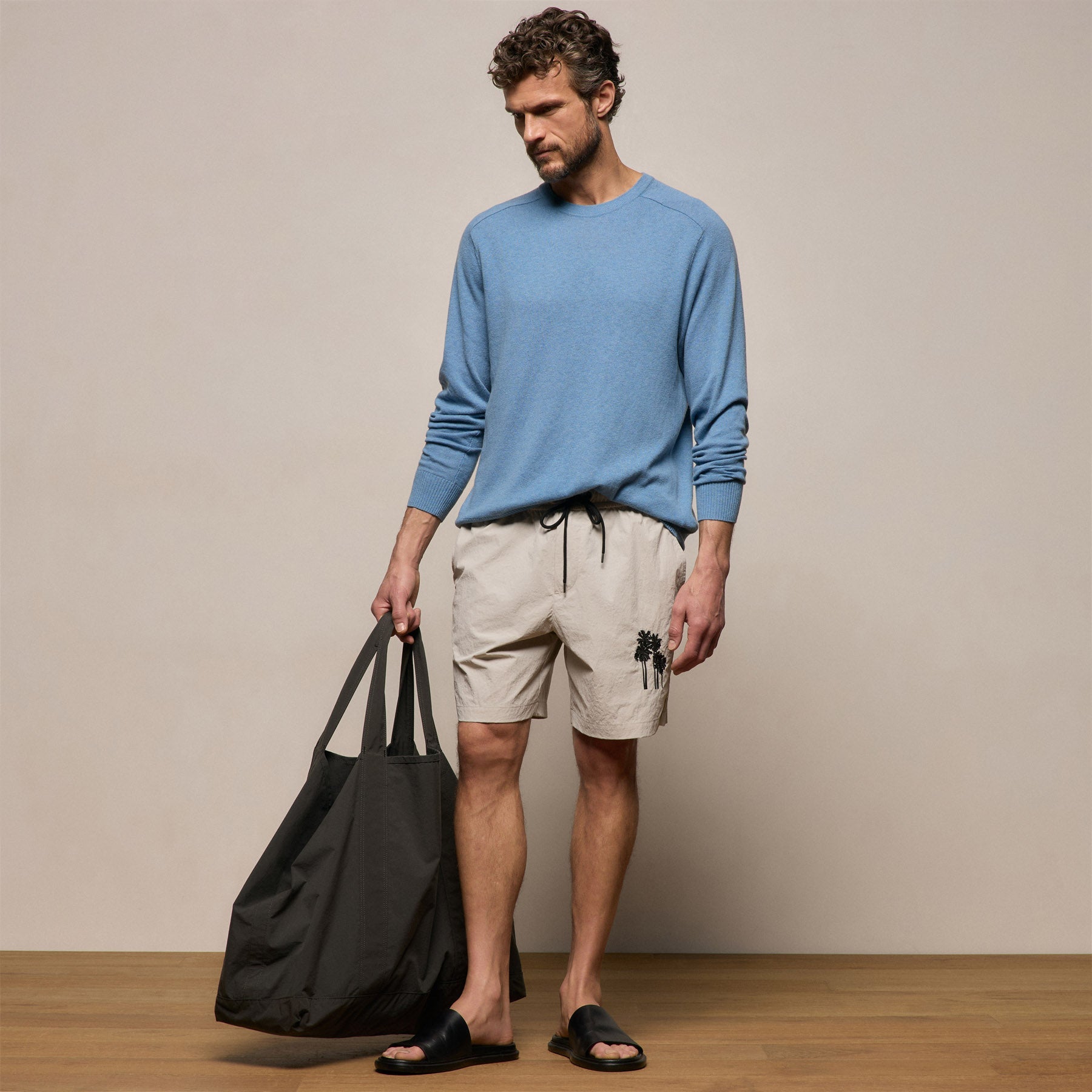 Palm Embroidered Boardshort from James Perse - $395