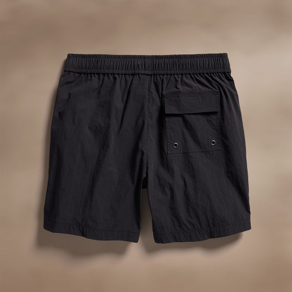 Elevated Board Short in Black | James Perse Los Angeles