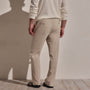 Lighweight Wool Pull On Trouser in Flax | James Perse Los Angeles