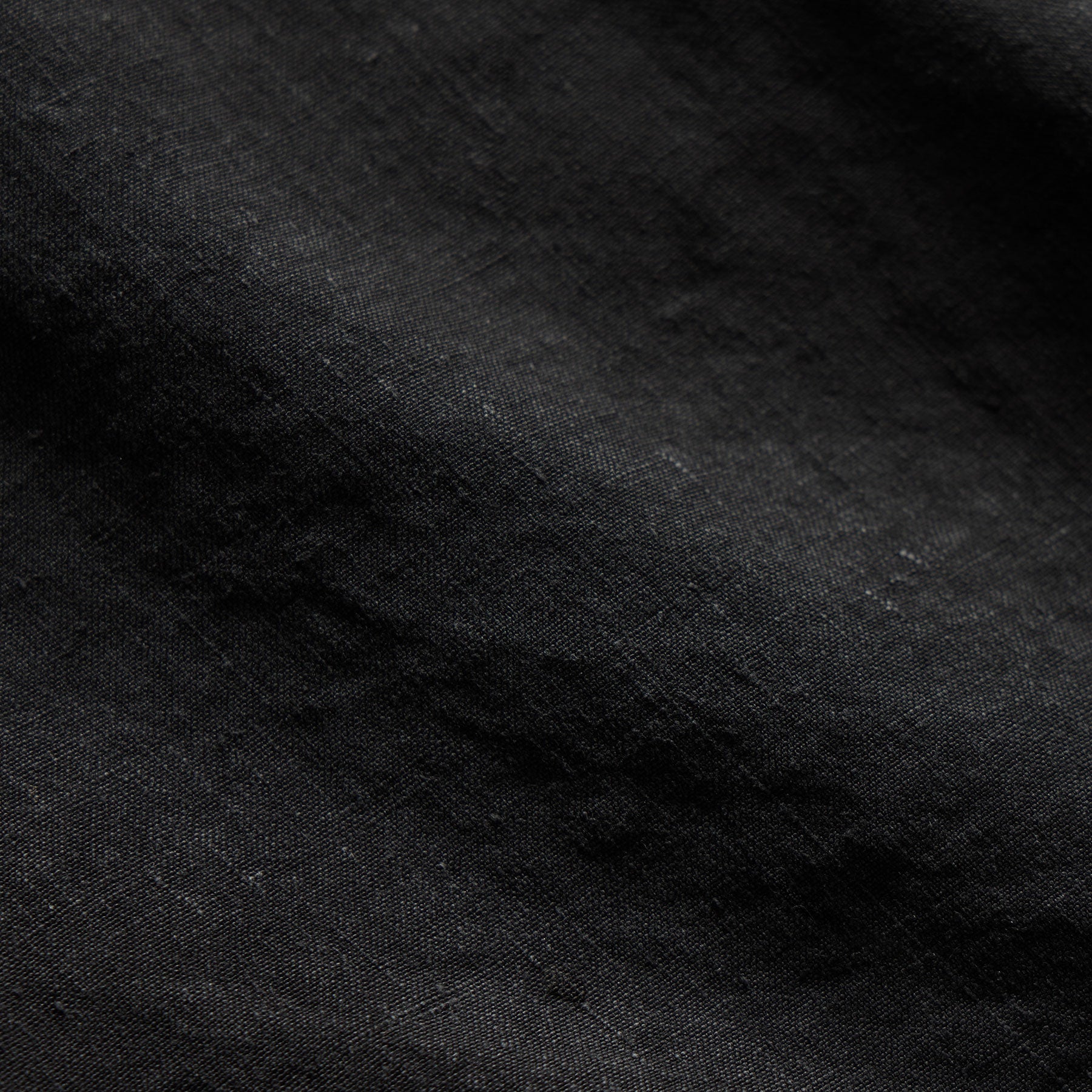 Textured Linen Flight Short in Black | James Perse Los Angeles