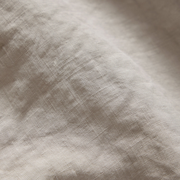 Textured Linen Flight Short in Salt Pigment | James Perse Los Angeles