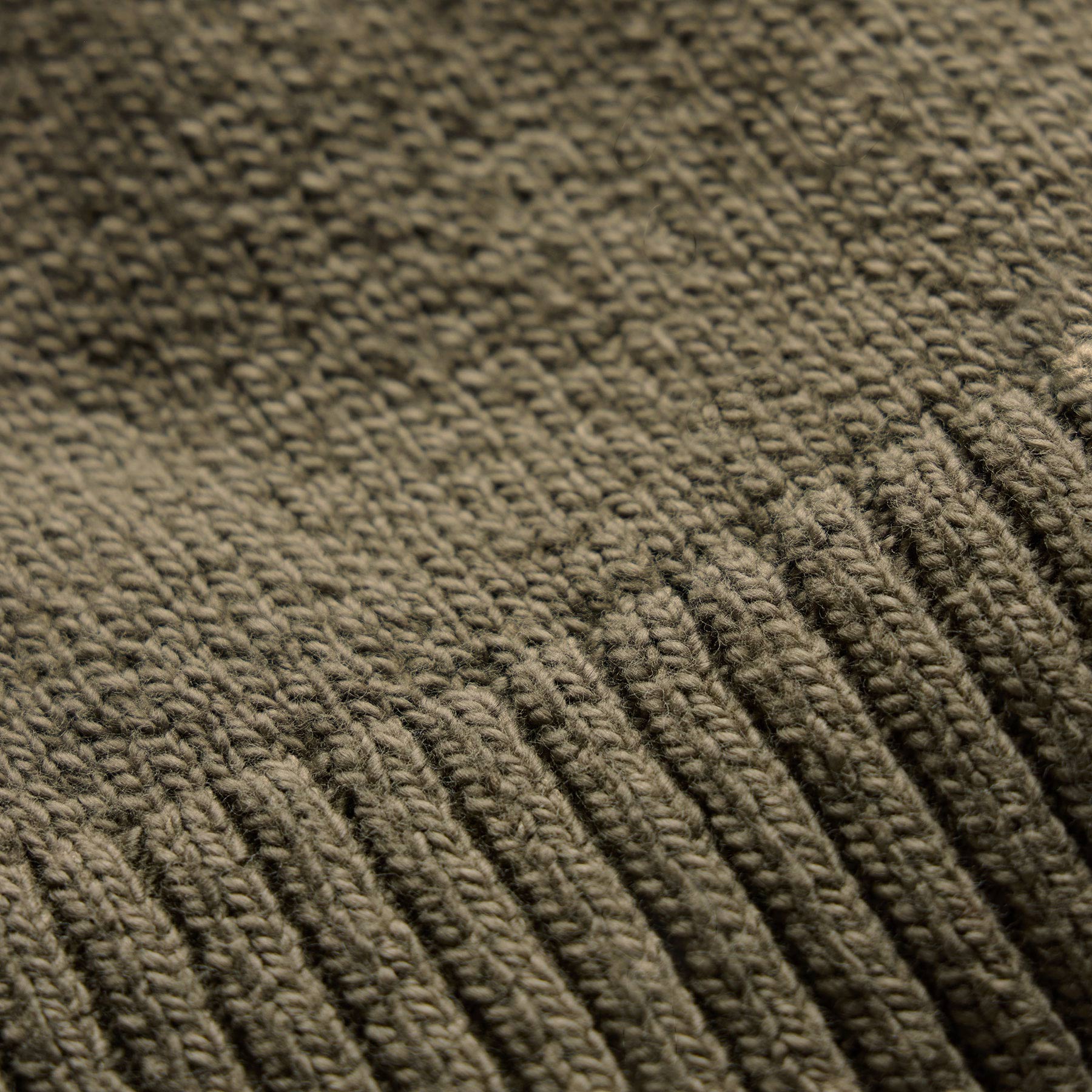 Stretch Cotton Crew Sweater in Light Olive | James Perse Los Angeles