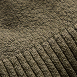 Stretch Cotton Crew Sweater in Light Olive | James Perse Los Angeles
