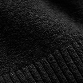 Stretch Cotton Knit Pullover in Black | James Perse Los Angeles