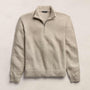 Stretch Cotton Knit Pullover in Taupe | James Perse Los Angeles