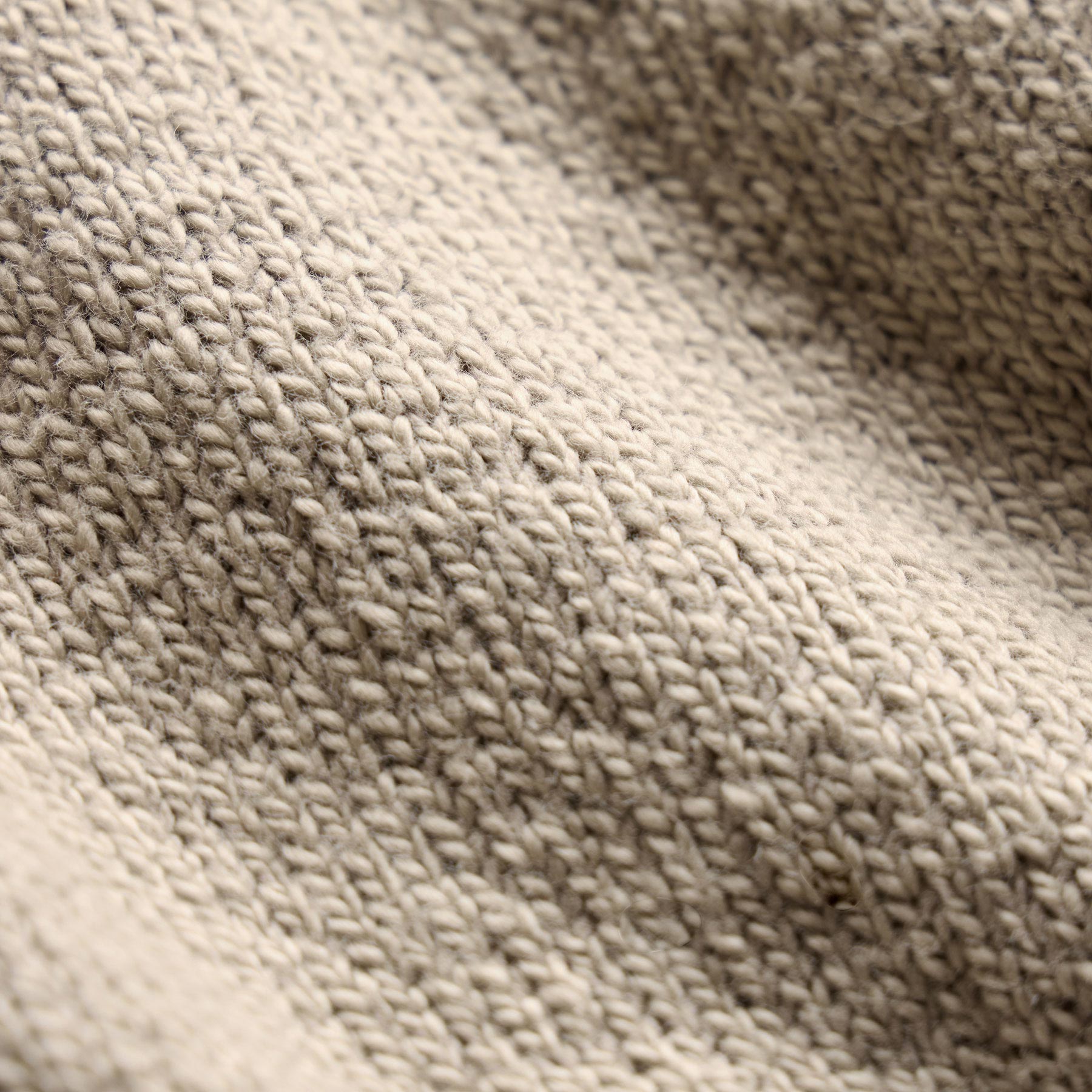 Stretch Cotton Knit Pullover In Taupe | James Perse Los Angeles