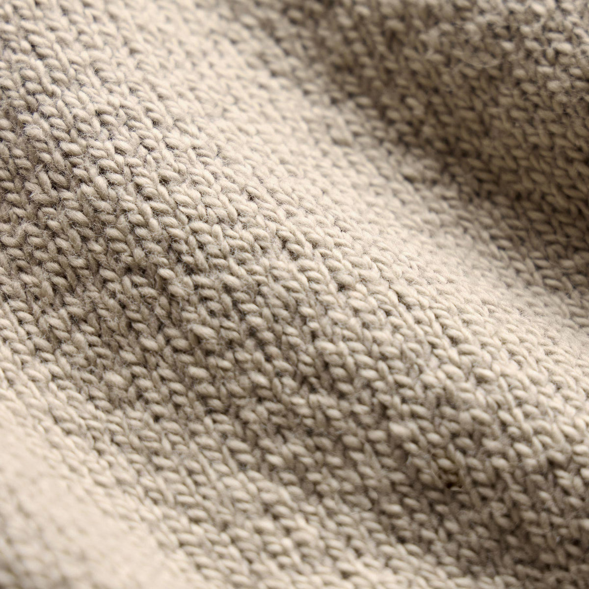 Stretch Cotton Knit Pullover in Taupe | James Perse Los Angeles