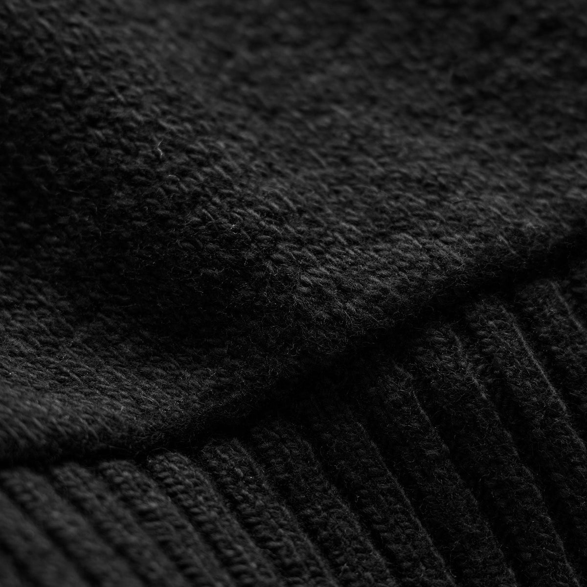 Stretch Cotton Hoodie in Black | James Perse Los Angeles